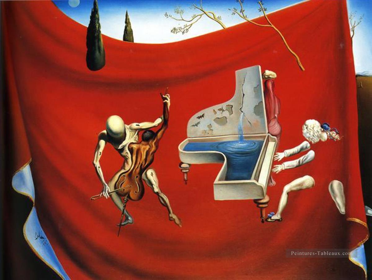 Music The Red Orchestra Salvador Dali Oil Paintings